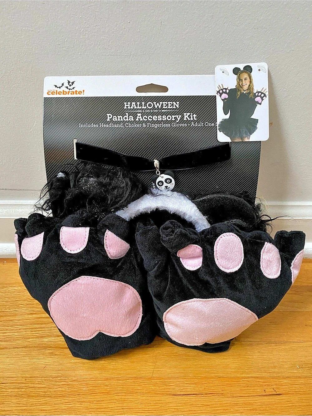 Celebrate It Halloween Panda Accessory Kit Panda Halloween Accessory Kit NWT